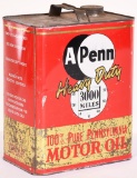 A Penn Motor Oil 2 Gallon Can