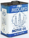 Midland Motor Oil 2 Gallon Can