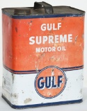 Gulf Supreme Motor Oil 2 Gallon Can