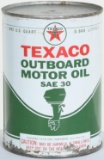 Texaco Outboard Motor Oil 1 Quart Can