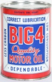 Big 4 motor Oil 1 Quart Can