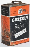 Grizzly Hydraulic Brake Fluid 1 Gallon Can