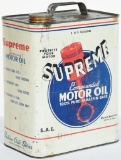 Supreme Motor Oil 2 Gallon Can