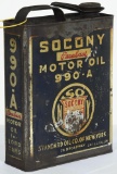 Socony 990-A Motor Oil 1 Gallon Can