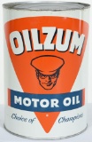 Oilzum Motor Oil 5 Quart Can