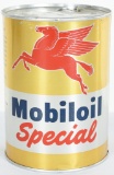 Mobiloil Special 1 Quart Oil Can