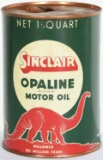 Sinclair Opaline 1 Quart Oil Can Green