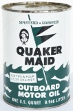Quaker Maid Outboard 1 Quart Oil Can Composite
