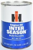 IH Inter Season 1 Quart Oil Can