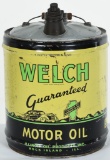 Welch Motor Oil 5 Gallon Can