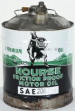 Nourse Friction Proof Motor Oil 5 Gallon Can