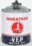 Marathon V.E.P. Motor Oil 5 Gallon Can