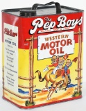 Pep Boys Western Motor Oil 2 Gallon Can