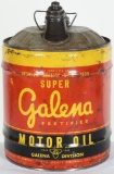 Galena Motor Oil 5 Gallon Can