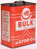 Bulk Way Motor Oil 2 Gallon Can