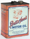 Bull's Head Motor Oil 2 Gallon Can