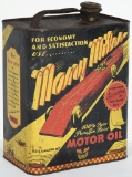 Many Miles Motor Oil 2 Gallon Can