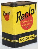 Realol Motor Oil 2 Gallon Can