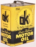 OK Super Refined Motor Oil 2 Gallon Can