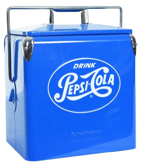 Restored Drink Pepsi-Cola Metal Cooler