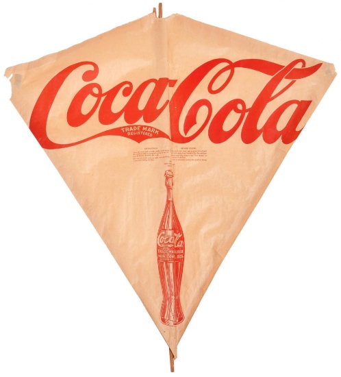1930's Coca-Cola Paper Kite