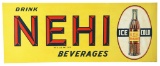 Nehi Beverage w/Bottle Metal Sign
