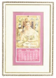 1903 Coca-Cola Calendar w/Hilda Clark
