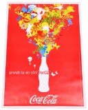 2006 French Coca-Cola Poster Mounted on Linen