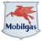 Mobilgas w/Pegasus Porcelain Pump Sign