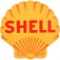 Shell (half-lines) Porcelain Sign