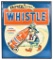 Thirsty? Just Whistle w/Elf, Bottle & Dollie Metal Sign