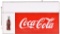 Coca-Cola w/Bottle & Marquee Porcelain Sign
