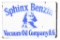 Sphinx Benzin Vacuum Oil Company A.G. w/logo Porcelain Sign