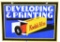 Kodak Film Developing & Printing Porcelain Sign