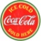 Ice Cold Coca-Cola Sold Here Metal Sign