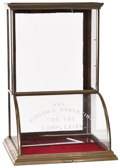 Use Wisdom's Robertine Nickel Tower Display Case