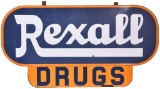 Rexall Drug Store Porcelain Sign