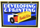 Kodak Film Developing & Printing Porcelain Sign