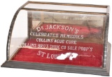 Dr. Jackson's Curved Front Display Case