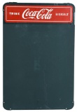 Think Coca-Cola Masonite Menu Board