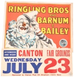 Ringing Bros and Barnum & Bailey Circus Poster