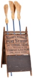 Woody's Norway Pine Syrup Wood Broom Display
