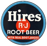 Hires R-J Root Beer Metal Sign