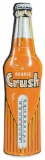 Repop Orange Crush Metal Thermometer NIB