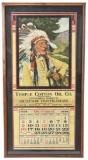 Temple Cotton Oil CO. 1938 Calendar