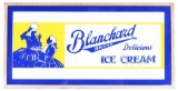 Blanchard Ice Cream w/Logo Lighted Sign