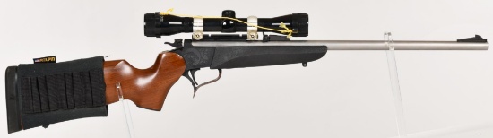 Thompson Center Contender Carbine .375 Winchester single short rifle S#273414 21" stainless barrel