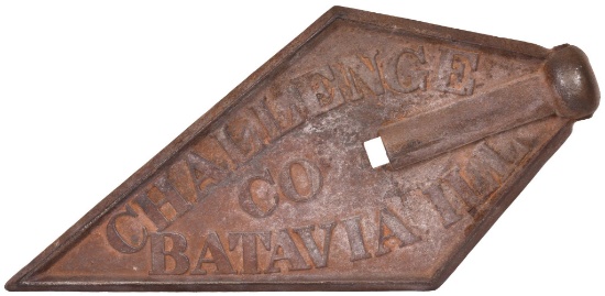 Challenge Co. Batavia Ill. Cast Iron Windmill Arrow