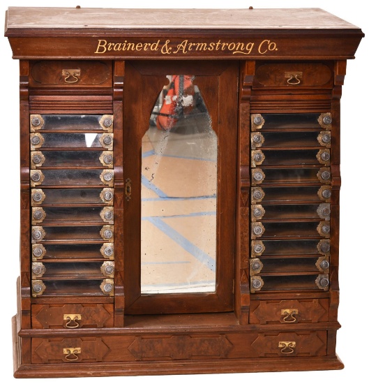 Brained & Armstrong Eastlake Style Display Cabinet