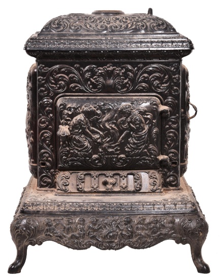 Portland Ornate Cast Iron Stove
